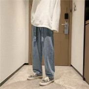 [HOT TREND 2021] Quần Jean dáng suông TẶNG kèm dây lưng siêu chất -Q8- Form rộng Unisex nam nữ
